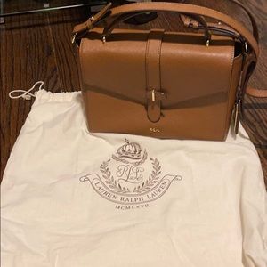Ralph Lauren camel purse